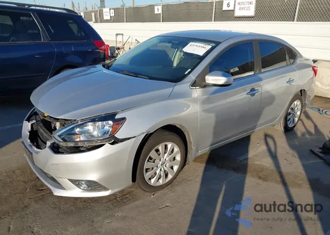 2018 Nissan Sentra S из США, поврежденный, VIN 3N1AB7AP6JY346292